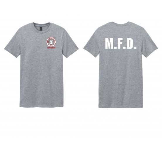 Montville Fire Department Supporter Short Sleeve Tshirt